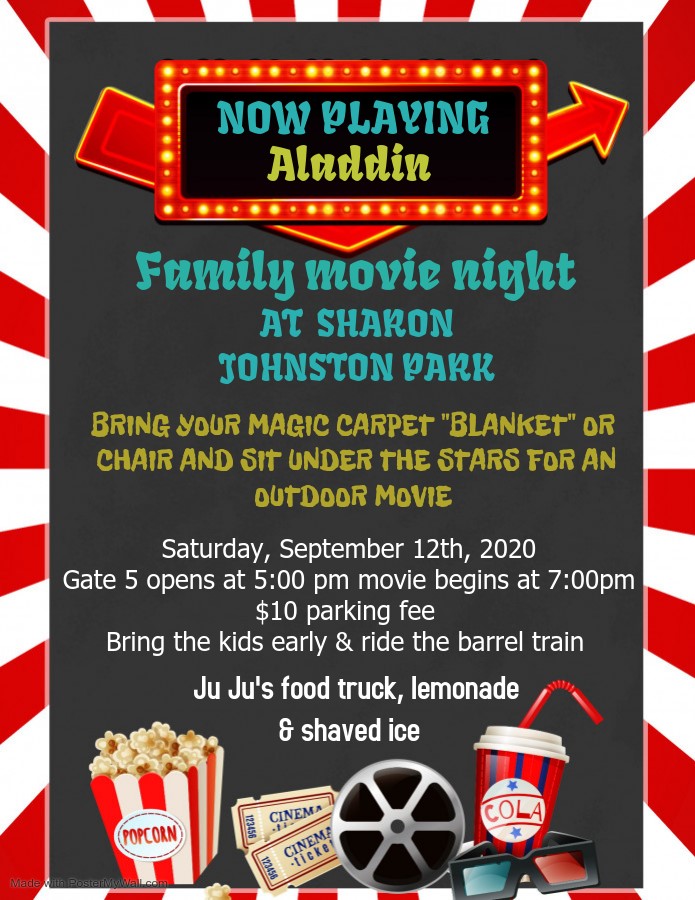 Sharon Johnston Movie night 9-12