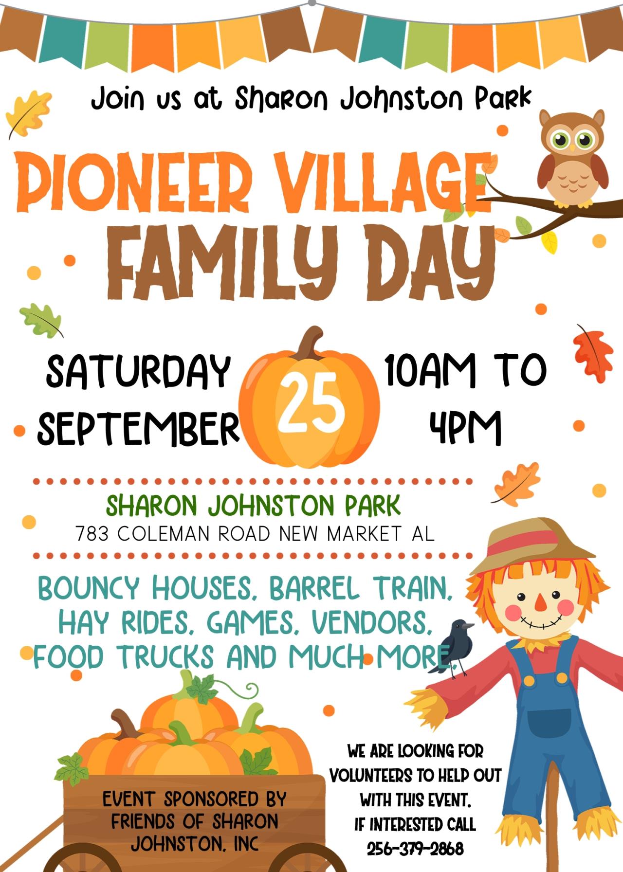 Family Fun Day at Sharon Johnston Park